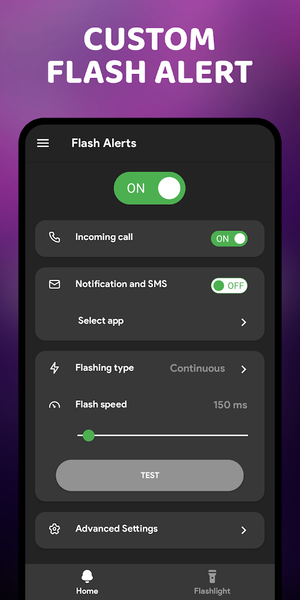 Flash Alert - Flash App - Image screenshot of android app