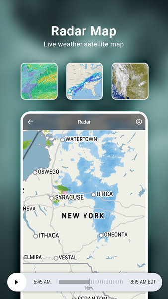 Weather Forecast Live - عکس برنامه موبایلی اندروید
