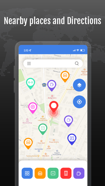 GPS Maps & Location Tracker - Image screenshot of android app