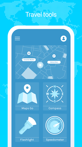 My Location & Travel Tools - عکس برنامه موبایلی اندروید