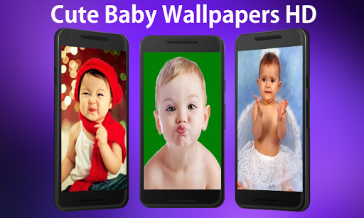 Cute Baby Wallpapers HD - Image screenshot of android app
