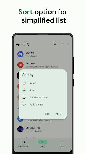 Basic App Manager - Image screenshot of android app