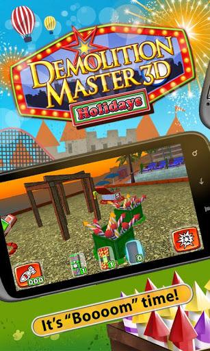 Demolition Master 3D: Holidays - Gameplay image of android game