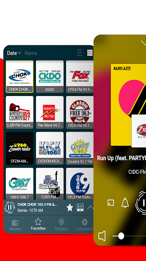 Radio Canada: Radio Player App - Image screenshot of android app