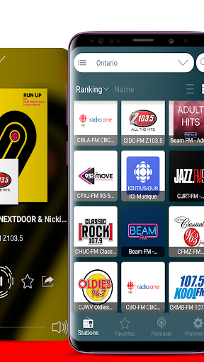 Radio Canada: Radio Player App - عکس برنامه موبایلی اندروید