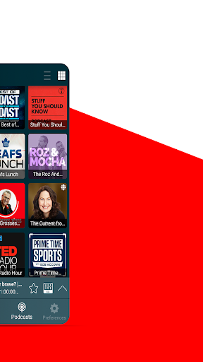 Radio Canada: Radio Player App - Image screenshot of android app