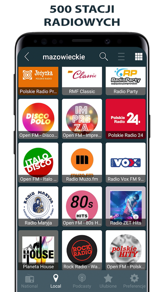 Radio Polska - Radio FM - عکس برنامه موبایلی اندروید