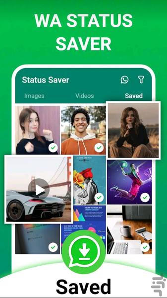 دانلود وضعیت واتساپ - عکس برنامه موبایلی اندروید