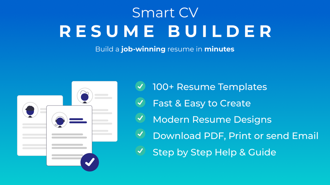 Resume Builder CV Maker App - Image screenshot of android app