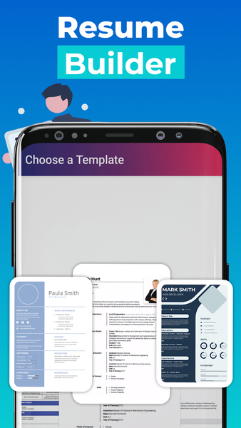 Resume Builder CV Maker App - Image screenshot of android app