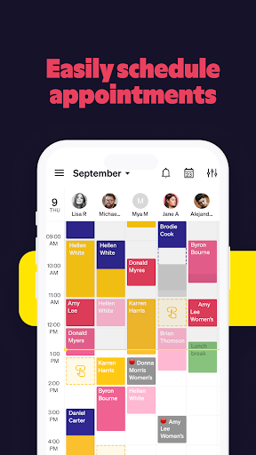 Goldie: Schedule Appointments - عکس برنامه موبایلی اندروید
