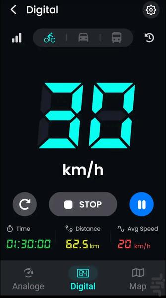 سرعت سنج/ کیلومتر شمار هوشمند🔥 - عکس برنامه موبایلی اندروید