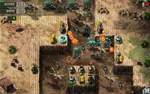 Defend The Bunker - Gameplay image of android game