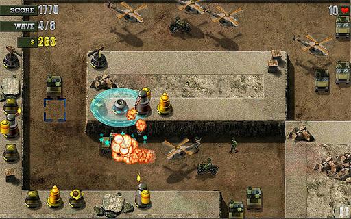 Defend The Bunker - Gameplay image of android game