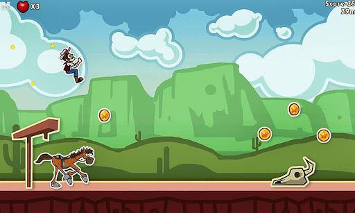 Amazing Cowboy - Gameplay image of android game