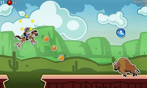 Amazing Cowboy - Gameplay image of android game