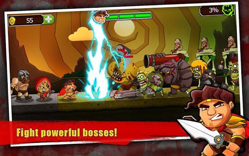Legend vs Zombies - Gameplay image of android game