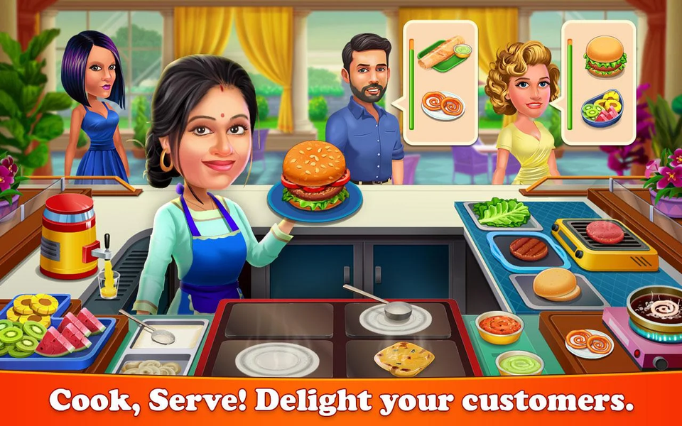 Restaurant City: Food Fever - - Gameplay image of android game