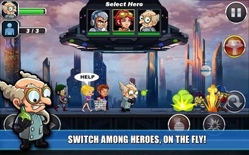 Zombie Busters Squad - Gameplay image of android game