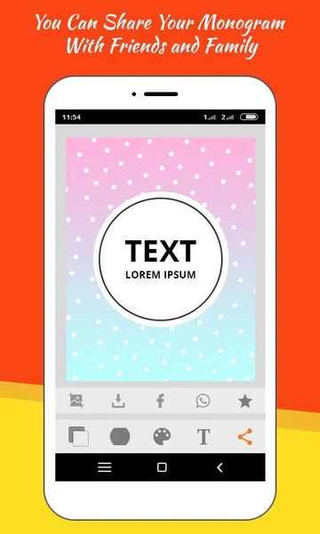 Monogram Maker - Image screenshot of android app