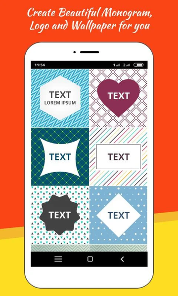 Monogram Maker - Image screenshot of android app