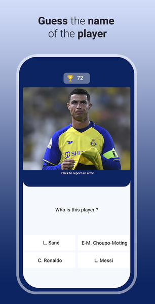 Quiz Football - Guess the name - عکس بازی موبایلی اندروید
