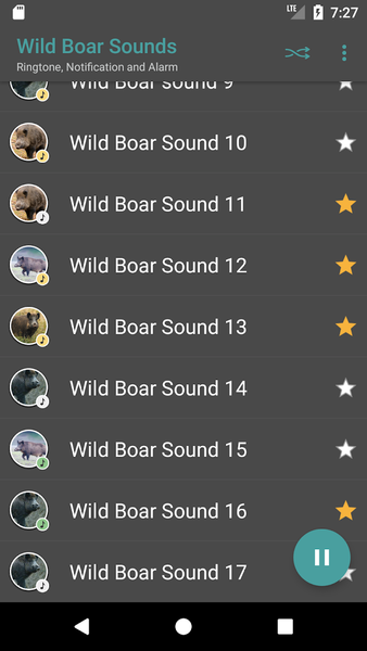 Wild Boar Sounds - Image screenshot of android app