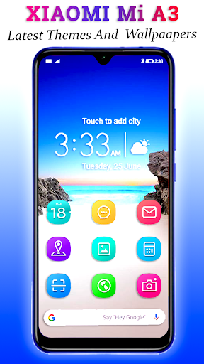 Theme for Xiaomi Mi A3 - عکس برنامه موبایلی اندروید