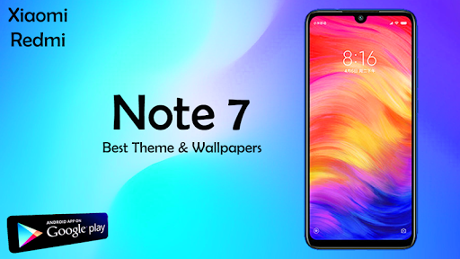 Theme for Xiaomi Redmi Note 7 | Note 7 Launcher - عکس برنامه موبایلی اندروید