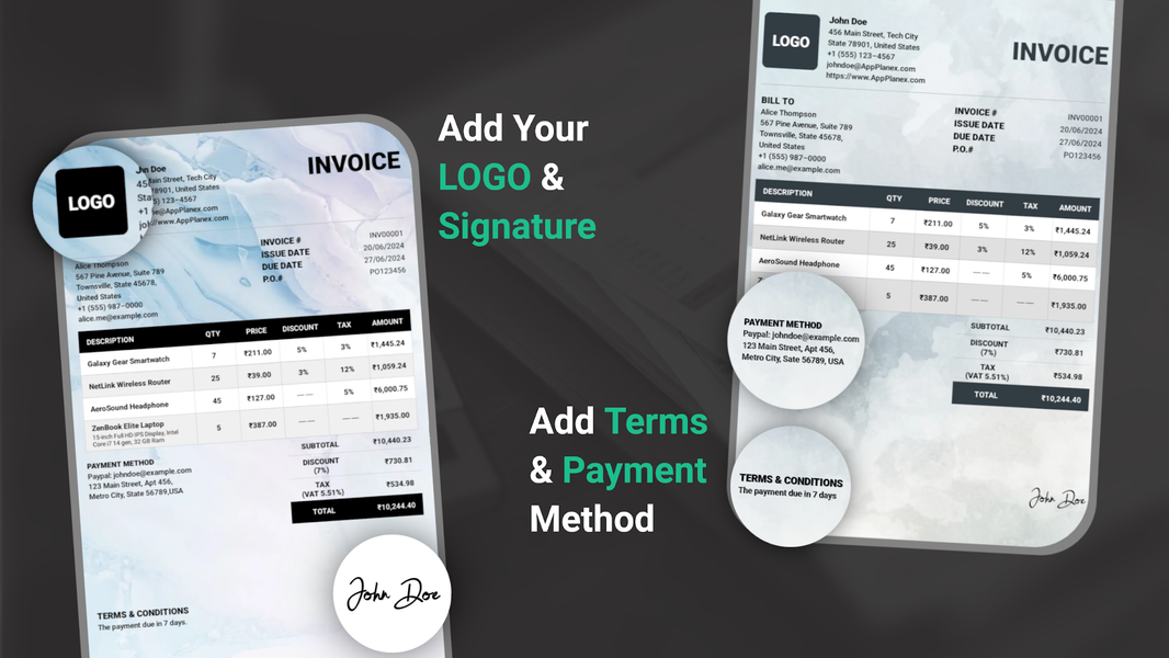 Invoice Maker: Quick & Easy - Image screenshot of android app