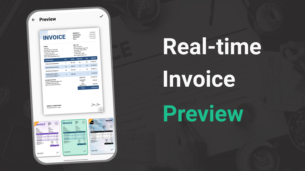 Invoice Maker: Quick & Easy - Image screenshot of android app