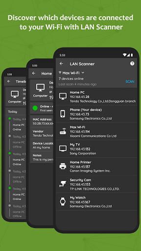 Ping Master - Network Tools - عکس برنامه موبایلی اندروید