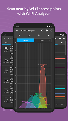 Ping Master - Network Tools - عکس برنامه موبایلی اندروید
