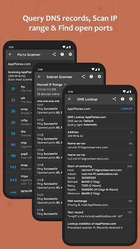 Ping Master - Network Tools - عکس برنامه موبایلی اندروید
