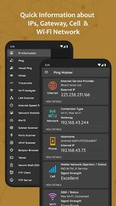 Ping Master: Network Tools - عکس برنامه موبایلی اندروید