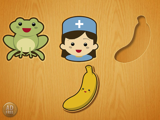 Baby Wooden Blocks Puzzle - عکس بازی موبایلی اندروید