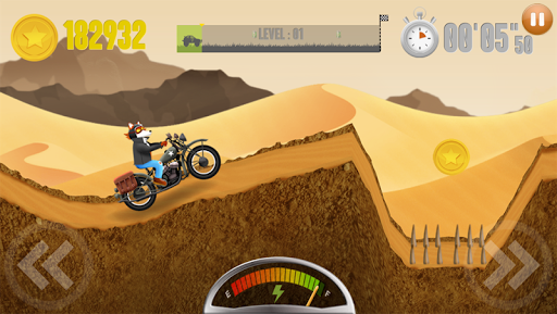 Motocross Trial Challenge - Gameplay image of android game