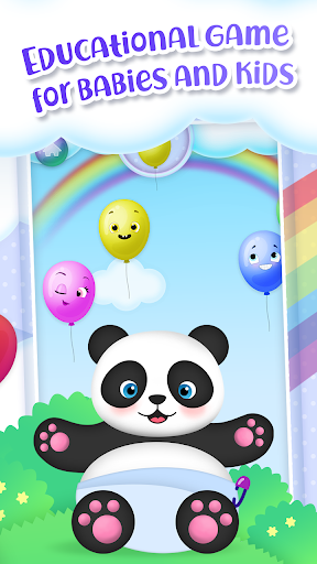 Baby Balloons pop - Gameplay image of android game