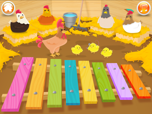 Baby musical instruments - Gameplay image of android game