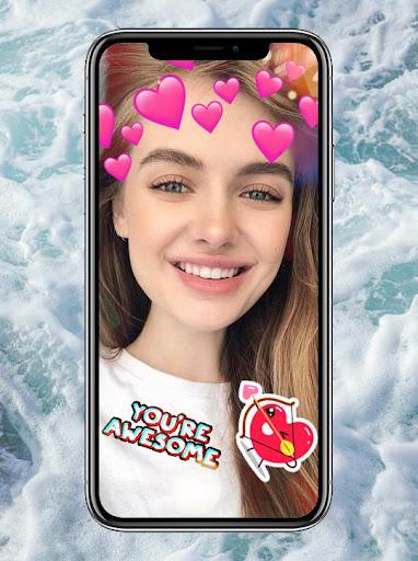 Sweet Snap Emoji - Beauty Face Camera - عکس برنامه موبایلی اندروید