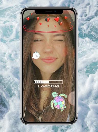 Sweet Snap Emoji - Beauty Face Camera - عکس برنامه موبایلی اندروید