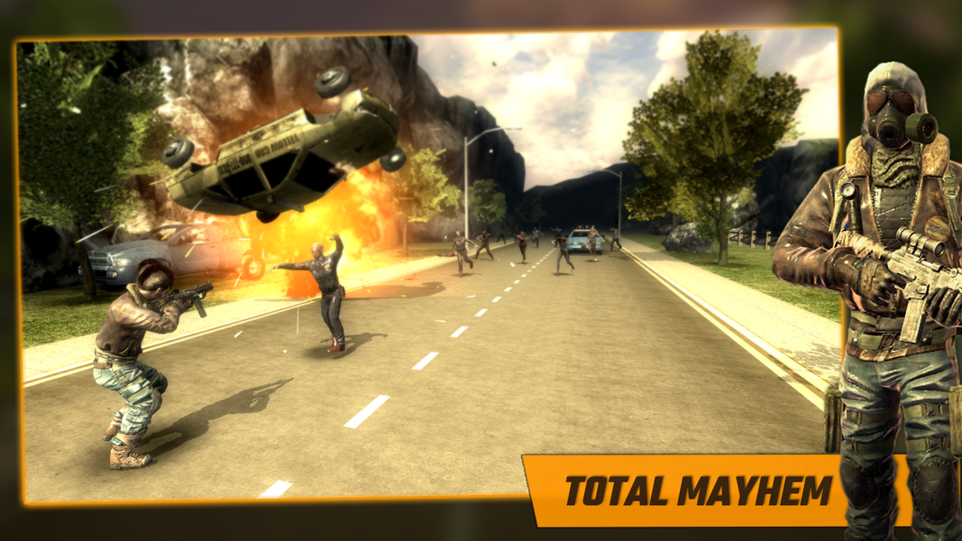 TOTAL ASSAULT: Zombie Massacre - عکس بازی موبایلی اندروید
