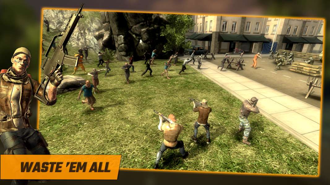 TOTAL ASSAULT: Zombie Massacre - عکس بازی موبایلی اندروید