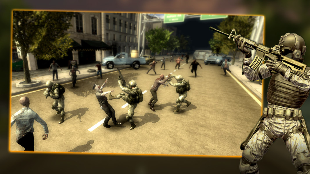 TOTAL ASSAULT: Zombie Massacre - عکس بازی موبایلی اندروید