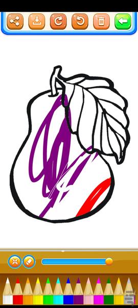 رنگ آمیزی کودکانه - عکس برنامه موبایلی اندروید