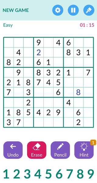 Sudoku Hero - عکس بازی موبایلی اندروید