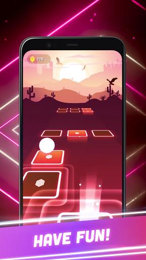 Beat Tiles 3D: Music Game - Gameplay image of android game