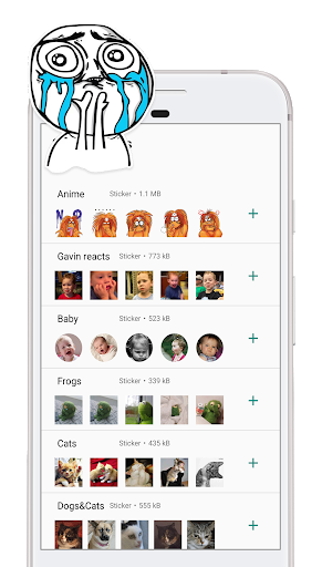 Funny Memes WAStickers - Stickers for WA - عکس برنامه موبایلی اندروید