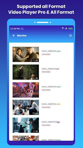 Video Player: Play MP4, AVI, MKV | Support HD & 4K - Image screenshot of android app