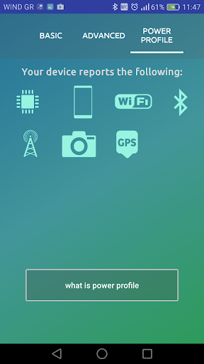 Charger Tester (ampere meter) - Image screenshot of android app